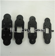 BoRong 6806 RC Helicopter model BR6806-parts-26 Upper main blade grip set & Lower main blade grip set