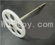 Borong BR 6808 RC Helicopter model BR6808-parts-12 Upper main gear with hollow pipe