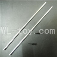 Borong BR 6808 RC Helicopter model BR6808-parts-14 Support pipe with fixtures(2pcs)