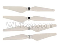 Cheerson CX-22 Parts-04-02 Propellers,Main rotor blades(4pcs-2X CW,2X CCW)-White,Cheerson CX-22 RC Drone Quadcopter Spare parts,5.8G real-time image transmission aerial aircraft accessories