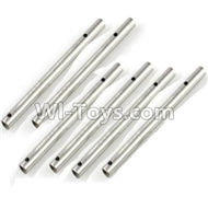 Cheerson CX-33 CX-33C Parts-06-01 Main hollow pipe for the Main gear-6pcs,Cheerson CX-33 CX-33C RC Drone Quadcopter Spare parts,5.8G real-time image transmission aerial aircraft accessories