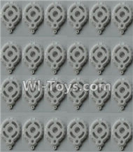Cheerson CX-33 CX-33C Parts-07-03 Motor cover(24pcs),Cheerson CX-33 CX-33C RC Drone Quadcopter Spare parts,5.8G real-time image transmission aerial aircraft accessories
