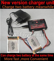 Cheerson CX-33 CX-33C Parts-13-03 Upgrade charger and Balance charger-Can charge two battery at the same time(Not include the 2X battery),Cheerson CX-33 CX-33C RC Drone Quadcopter Spare parts,5.8G real-time image transmission aerial aircraft accessories