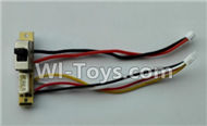 Cheerson CX-33 CX-33C Parts-14-02 Switch Board(Can only be used for CX-33C CX-33S Drone),Cheerson CX-33 CX-33C RC Drone Quadcopter Spare parts,5.8G real-time image transmission aerial aircraft accessories
