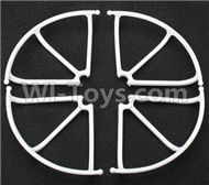 Holy Stone F181 Parts-40 Outter protect frame-White(4pcs),Holy Stone F181 RC Quadcopter Drone Spare Parts Replacement Accessories