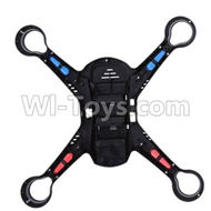 Holy Stone F181 Parts-43 Bottom cover shell,Lower cover shell-Black,Holy Stone F181 RC Quadcopter Drone Spare Parts Replacement Accessories