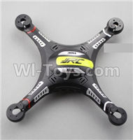 DFD F183 Parts-26 Upper and bottom shell cover,Canopy-Black For DFD F183 F183C Quadcopter parts,rc Drone parts