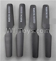 DFD F183 Parts-28 Propellers,Main rotor blades(4pcs)-Black For DFD F183 F183C Quadcopter parts,rc Drone parts