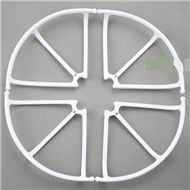 DFD F183 Parts-32 Outer protect frame(4pcs)-White For DFD F183 F183C Quadcopter parts,rc Drone parts