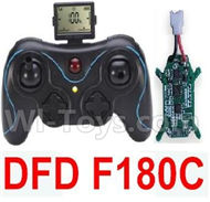 DFD F180C Parts-36 Transmitter & Circuit board(Can only be used for F180C) For DFD F180C RC Quadcopter parts,RC Drone parts