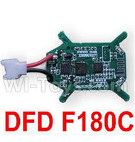 DFD F180C Parts-38 Circuit baord,Receiver board(Can only be used for F180C) For DFD F180C RC Quadcopter parts,RC Drone parts