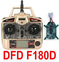 DFD F180D Parts-39 Transmitter & Circuit board(Can only be used for F180D) For DFD F180D RC Quadcopter parts,RC Drone parts