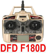 DFD F180D Parts-40 Transmitter(Can only be used for F180D) For DFD F180D RC Quadcopter parts,RC Drone parts