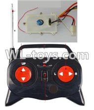 Double Horse DH 7001 RC boat parts ,Shuang Ma 7001 parts-16 Transmitter with antena & Circuit board,Receiver board,Circuit board