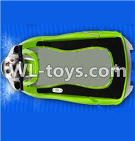 Double Horse DH 7003 RC boat parts ,Shuang Ma DH 7003 parts-02 Bottom boat shell cover