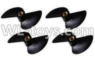 Double Horse 7011 RC boat parts ,Shuang Ma dh 7011 parts-15 Rotor blade(4pcs)