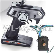 Double Horse 7011 RC boat parts ,Shuang Ma dh 7011 parts-16 Transmitter & Circuit board