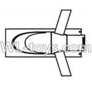 Double Horse 7013 rc boat parts ShuangMa dh7013 parts-03 Upper canopy,Upper shell cover