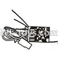 Double Horse 7013 rc boat parts ShuangMa dh7013 parts-15 Receiver boax with circuit board