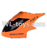 Double Horse 9130 RC helicopter ShuangMa 9130 Parts-01 Head cover,Shell-Orange