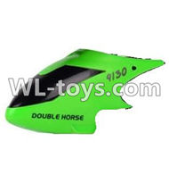 Double Horse 9130 RC helicopter ShuangMa 9130 Parts-02 Head cover,Shell-Green