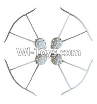 BOLON K-891 parts-05 Outer protect frame(4pcs),BOLON TOYS K-891 RC Quadcopter Drone Spare Parts Accessories,BOLON K891 RC Drone Replacement parts