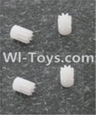 BOLON K-891 parts-11 The samll gear for the main motor(4pcs),BOLON TOYS K-891 RC Quadcopter Drone Spare Parts Accessories,BOLON K891 RC Drone Replacement parts