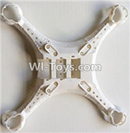 BOLON K-896 Parts-06 The Bottom body shell cover-White,BOLON K-896 RC Quadcopter Drone Spare Parts Accessories,BOLON TOYS K896 Replacement Parts