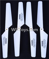 BOLON K-896 Parts-07 Propellers, Main rotor blades(4pcs)-White,BOLON K-896 RC Quadcopter Drone Spare Parts Accessories,BOLON TOYS K896 Replacement Parts