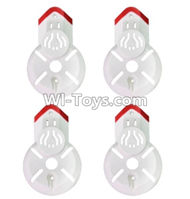 BOLON K-896 Parts-28 Motor cover-White(4pcs),BOLON K-896 RC Quadcopter Drone Spare Parts Accessories,BOLON TOYS K896 Replacement Parts
