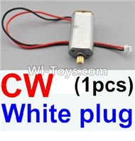 BOLON K-896 Parts-34 Rotating motor with White plug(CW)-1pcs,BOLON K-896 RC Quadcopter Drone Spare Parts Accessories,BOLON TOYS K896 Replacement Parts