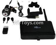 BOLON K-896 Parts-55 5.8G Image transmission Receiving Monitor with Anetena & Camera unit & Holder & USB Charger,BOLON K-896 RC Quadcopter Drone Spare Parts Accessories,BOLON TOYS K896 Replacement Parts