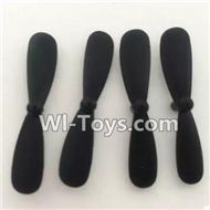 FAYEE FY802 Parts-03 Propellers,Main rotor blades(4pcs),FAYEE FY802 RC Quadcopter Drone Spare Parts FY802 Replacement Accessories Climbing & Walking RC Quadcopter Running Climbing Mini Drone
