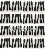 FAYEE FY802 Parts-05 Propellers,Main rotor blades(64pcs),FAYEE FY802 RC Quadcopter Drone Spare Parts FY802 Replacement Accessories Climbing & Walking RC Quadcopter Running Climbing Mini Drone