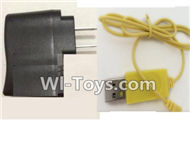 FAYEE FY802 Parts-15 USB-TO-socket Conversion plug & USB Charger,FAYEE FY802 RC Quadcopter Drone Spare Parts FY802 Replacement Accessories Climbing & Walking RC Quadcopter Running Climbing Mini Drone
