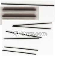 FAYEE FY802 Parts-20 Main Carbon fiber(1pcs) & Outer Carbon fiber(6pcs) & Main hollow pipe(1pcs),FAYEE FY802 RC Quadcopter Drone Spare Parts FY802 Replacement Accessories Climbing & Walking RC Quadcopter Running Climbing Mini Drone
