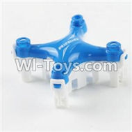 Fayee FY804 Parts-01 Upper and bottom shell cover-Blue,FY804 RC Quadcopter Drone Spare Parts FY804 Replacement Accessories
