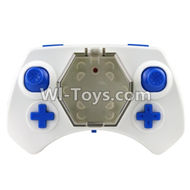 Fayee FY804 Parts-22 Transmitter,Remote control-Blue,FY804 RC Quadcopter Drone Spare Parts FY804 Replacement Accessories