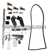 Feilun FT012 RC Boat Parts-29 Crash set 1(Include number 05,15,17,19,25,26,27)