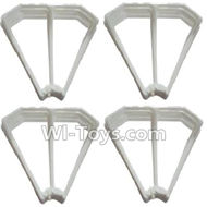 HuaJun HJ823 Parts-14 Outer protect frame,Outer protect ring(64pcs)-White,HuaJun Toys HJ823 RC Quadcopter Drone Spare Parts,HJ Toys HJ823 Accessoriess Replacement