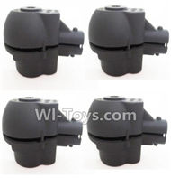 HuaJun HJ823 Parts-23 Upper and bottom motor cover(4pcs)-Black,HuaJun Toys HJ823 RC Quadcopter Drone Spare Parts,HJ Toys HJ823 Accessoriess Replacement