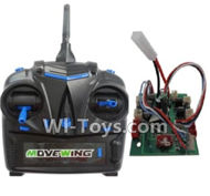 HuaJun HJ823 Parts-41 Transmitter & Circuit board,HuaJun Toys HJ823 RC Quadcopter Drone Spare Parts,HJ Toys HJ823 Accessoriess Replacement