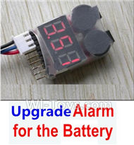 HuaJun W606-3 Parts-30 Upgrade Alarm for the Battery,Can test whether your battery has enouth power,HuaJun Toys W606-3 RC Quadcopter Drone Spare Parts,HJ Toys W606-3 Accessoriess Replacement