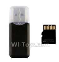 HuaJun W606-3 Parts-42 USB Reader and Memory Card,HuaJun Toys W606-3 RC Quadcopter Drone Spare Parts,HJ Toys W606-3 Accessoriess Replacement