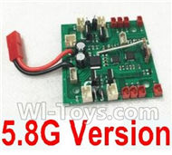 HuaJun W606-3 Parts-49 Circuit Board,Receiver board(Can only be used for 5.8G FPV Image transmission Version,HuaJun Toys W606-3 RC Quadcopter Drone Spare Parts,HJ Toys W606-3 Accessoriess Replacement