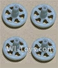 HuaJun Toys W606-5 Parts-15 Main gear(4pcs),HuaJun Toys W606-5 RC Quadcopter Drone Spare Parts,HJ Toys W606-5 Accessoriess Replacement