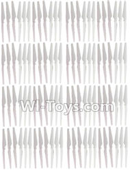 HuaJun Toys W609-7 W609-8 Parts-04-03 Main rotor blades(96pcs)-White,HuaJun Toys W609-7 W609-8 RC Hexadcopter Drone Spare Parts,HJ Toys W609-7 W609-8 Accessoriess Replacement