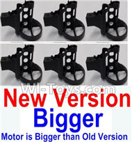 HuaJun Toys W609-7 W609-8 Parts-07-02 Motor seat(6pcs)-New version For Big Motor,HuaJun Toys W609-7 W609-8 RC Hexadcopter Drone Spare Parts,HJ Toys W609-7 W609-8 Accessoriess Replacement