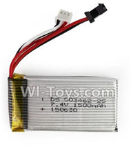 HuaJun Toys W609-7 W609-8 Parts-18-01 7.4V 1500MAH Battery(1pcs),HuaJun Toys W609-7 W609-8 RC Hexadcopter Drone Spare Parts,HJ Toys W609-7 W609-8 Accessoriess Replacement