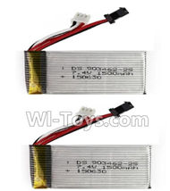 HuaJun Toys W609-7 W609-8 Parts-18-02 7.4V 1500MAH Battery(2pcs),HuaJun Toys W609-7 W609-8 RC Hexadcopter Drone Spare Parts,HJ Toys W609-7 W609-8 Accessoriess Replacement
